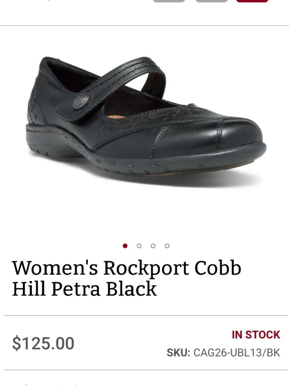 ROCKPORT COBB HILL ladies Mary Jane style slip on shoe very good cond size 9 1/2 - Picture 12 of 12